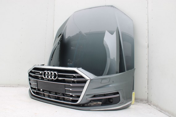 AUDI A8 4N D5 PRZÓD Matrix maska błotniki zderzak pas przedni lampy wzmocnienie błotnik lampa Laser 0C0C LX7R 4N0941085 4N0