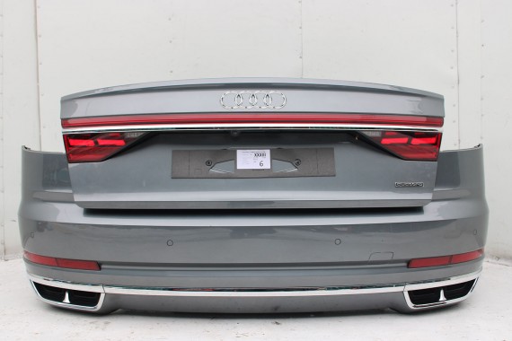 AUDI A8 4N D5 ZDERZAK + KLAPA TYŁ BAGAŻNIKA Matrix lampy OLED 0C0C LX7R Szary lampa 4N0945095Q 4N0945207F 4N0945208F 4N0945095Q