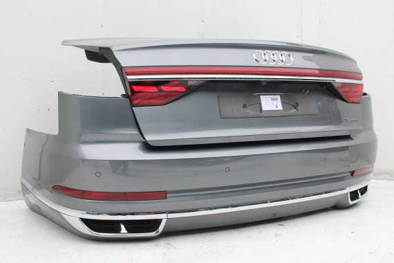 AUDI A8 4N D5 ZDERZAK + KLAPA TYŁ BAGAŻNIKA Matrix lampy OLED 0C0C LX7R Szary lampa 4N0945095Q 4N0945207F 4N0945208F 4N0945095Q