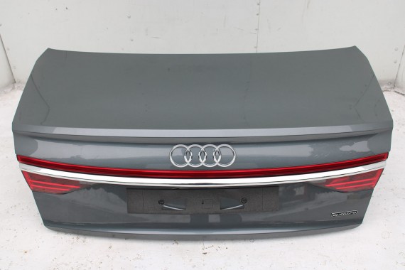 AUDI A8 4N D5 ZDERZAK + KLAPA TYŁ BAGAŻNIKA Matrix lampy OLED 0C0C LX7R Szary lampa 4N0945095Q 4N0945207F 4N0945208F 4N0945095Q