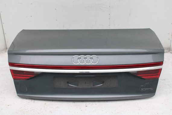 AUDI A8 4N D5 ZDERZAK + KLAPA TYŁ BAGAŻNIKA Matrix lampy OLED 0C0C LX7R Szary lampa 4N0945095Q 4N0945207F 4N0945208F 4N0945095Q