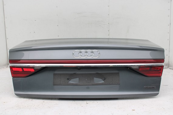 AUDI A8 4N D5 ZDERZAK + KLAPA TYŁ BAGAŻNIKA Matrix lampy OLED 0C0C LX7R Szary lampa 4N0945095Q 4N0945207F 4N0945208F 4N0945095Q