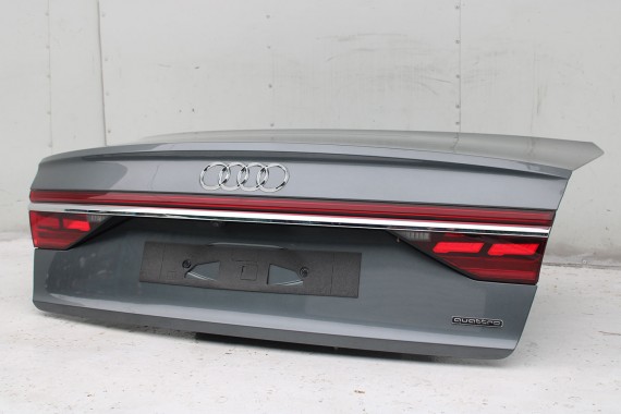 AUDI A8 4N D5 ZDERZAK + KLAPA TYŁ BAGAŻNIKA Matrix lampy OLED 0C0C LX7R Szary lampa 4N0945095Q 4N0945207F 4N0945208F 4N0945095Q