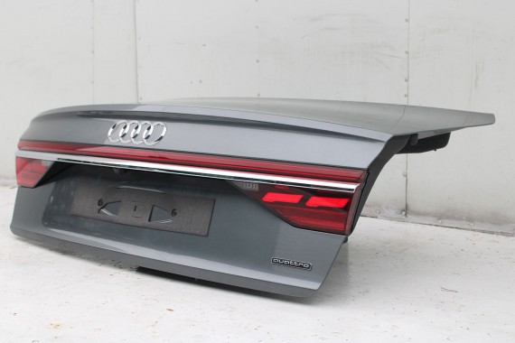 AUDI A8 4N D5 ZDERZAK + KLAPA TYŁ BAGAŻNIKA Matrix lampy OLED 0C0C LX7R Szary lampa 4N0945095Q 4N0945207F 4N0945208F 4N0945095Q