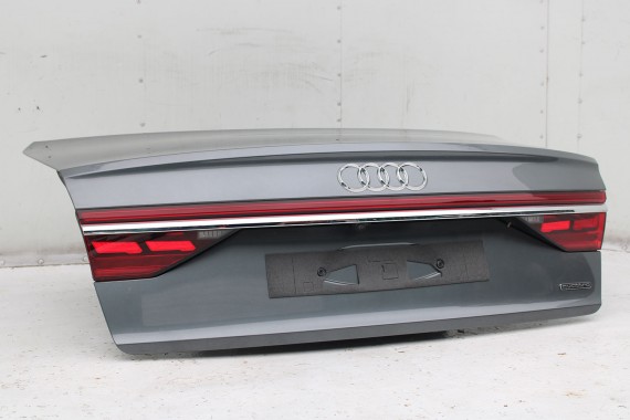 AUDI A8 4N D5 ZDERZAK + KLAPA TYŁ BAGAŻNIKA Matrix lampy OLED 0C0C LX7R Szary lampa 4N0945095Q 4N0945207F 4N0945208F 4N0945095Q
