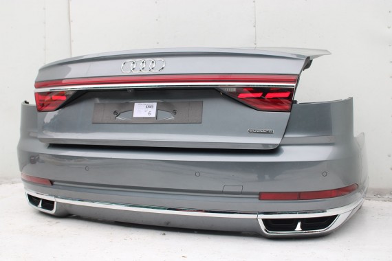 AUDI A8 4N D5 ZDERZAK + KLAPA TYŁ BAGAŻNIKA Matrix lampy OLED 0C0C LX7R Szary lampa 4N0945095Q 4N0945207F 4N0945208F 4N0945095Q