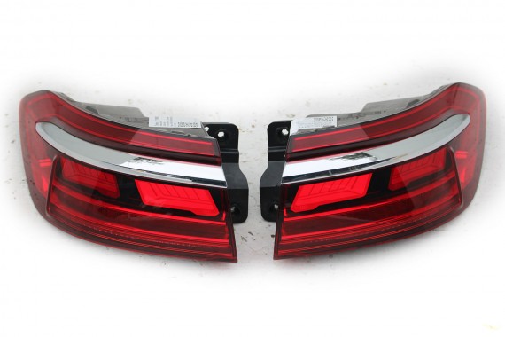 AUDI A8 4N D5 ZDERZAK + KLAPA TYŁ BAGAŻNIKA Matrix lampy OLED 0C0C LX7R Szary lampa 4N0945095Q 4N0945207F 4N0945208F 4N0945095Q