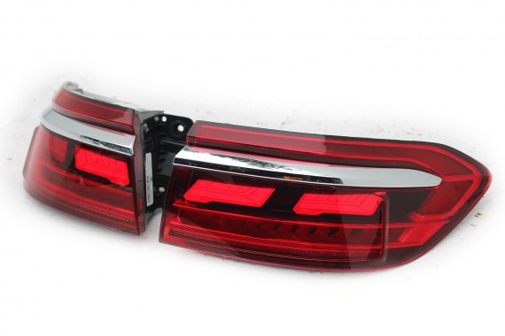 AUDI A8 4N D5 ZDERZAK + KLAPA TYŁ BAGAŻNIKA Matrix lampy OLED 0C0C LX7R Szary lampa 4N0945095Q 4N0945207F 4N0945208F 4N0945095Q