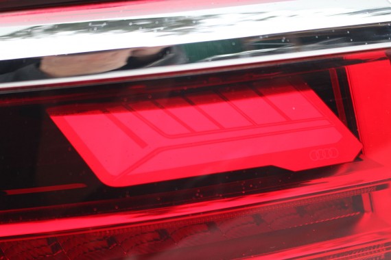 AUDI A8 4N D5 ZDERZAK + KLAPA TYŁ BAGAŻNIKA Matrix lampy OLED 0C0C LX7R Szary lampa 4N0945095Q 4N0945207F 4N0945208F 4N0945095Q