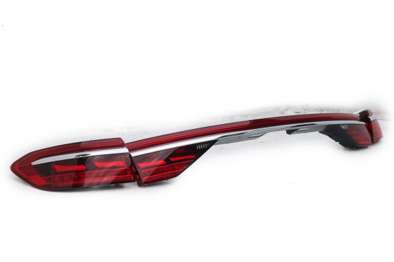 AUDI A8 4N D5 ZDERZAK + KLAPA TYŁ BAGAŻNIKA Matrix lampy OLED 0C0C LX7R Szary lampa 4N0945095Q 4N0945207F 4N0945208F 4N0945095Q