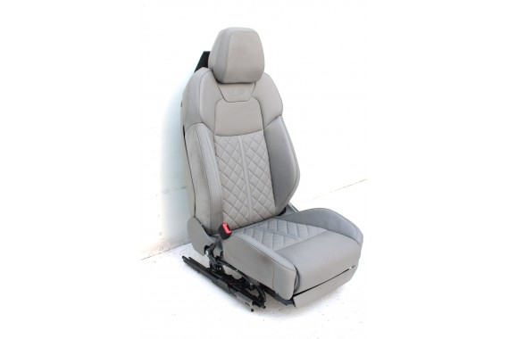 AUDI A8 4N D5 FOTELE KOMPLET FOTELI siedzeń siedzenia tapicerka Valcona + boczki + podłokietnik N5D S-LINE sline LONG 4N4 S8