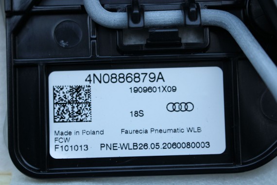 AUDI A8 4N D5 FOTELE KOMPLET FOTELI siedzeń siedzenia tapicerka Valcona + boczki + podłokietnik N5D S-LINE sline LONG 4N4 S8