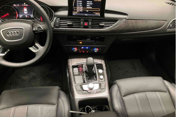 AUDI A6 FOTELE KOMPLET FOTELI siedzeń siedzenia fotel tapicerka 4G skóra kolor czarny FL LIFT kanapa siedzisko oparcie fotel C7