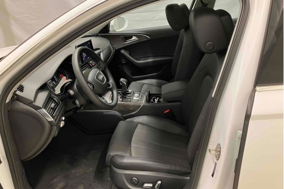 AUDI A6 FOTELE KOMPLET FOTELI siedzeń siedzenia fotel tapicerka 4G skóra kolor czarny FL LIFT kanapa siedzisko oparcie fotel C7