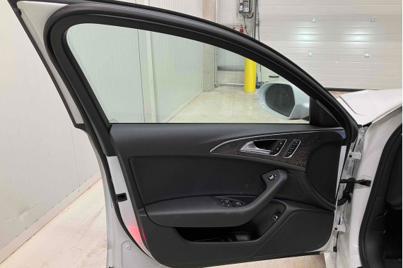 AUDI A6 FOTELE KOMPLET FOTELI siedzeń siedzenia fotel tapicerka 4G skóra kolor czarny FL LIFT kanapa siedzisko oparcie fotel C7