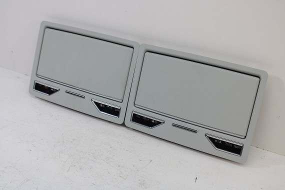 AUDI A8 D5 LAMPKA OŚWIETLENIE PODSUFITKI 4N4858563 4N4 858 563 panel kabiny led Lusterko do makijażu lustro 1PH - srebrny