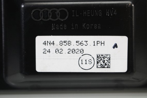AUDI A8 D5 LAMPKA OŚWIETLENIE PODSUFITKI 4N4858563 4N4 858 563 panel kabiny led Lusterko do makijażu lustro 1PH - srebrny