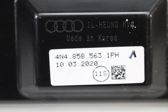AUDI A8 D5 LAMPKA OŚWIETLENIE PODSUFITKI 4N4858563 4N4 858 563 panel kabiny led Lusterko do makijażu lustro 1PH - srebrny