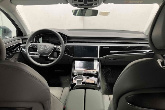 AUDI A8 D5 LAMPKA OŚWIETLENIE PODSUFITKI 4N4858563 4N4 858 563 panel kabiny led Lusterko do makijażu lustro 1PH - srebrny 4N