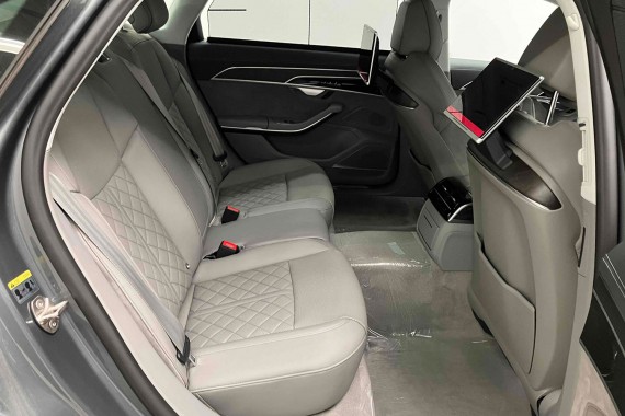 AUDI A8 D5 LAMPKA OŚWIETLENIE PODSUFITKI 4N4858563 4N4 858 563 panel kabiny led Lusterko do makijażu lustro 1PH - srebrny 4N