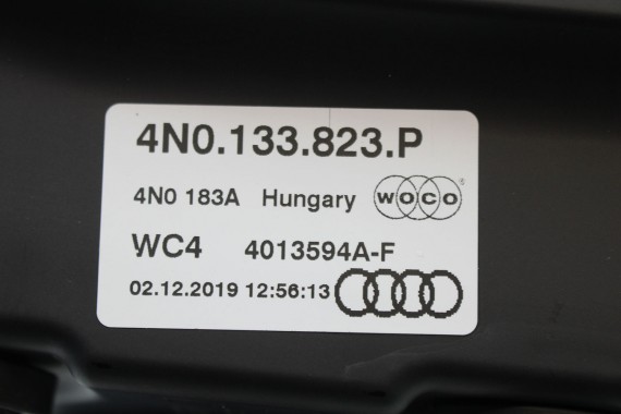 AUDI A8 OBUDOWA FILTR POWIETRZA 4N0133823P 4N0 133 823 P 4N D5 4.0 TDi diesel 4N0 133 824 AA 90 kilometrów 4N0133823P 4N0133823P