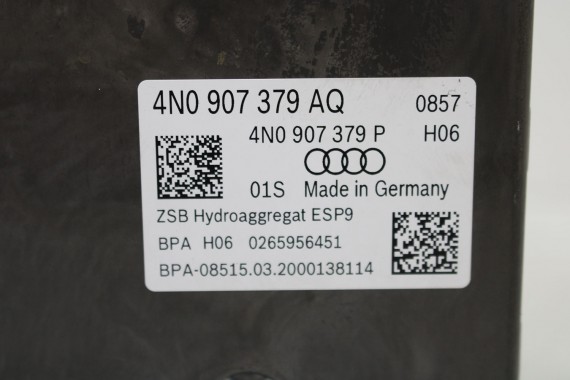 AUDI A8 4N POMPA ABS 4N0907379AQ hamulcow 4N0614517BQ 4N0 907 379 agregat BEF 4N0907379P 4N0614517BQ A6 4K C8 A7 4K8 4N0907379AL