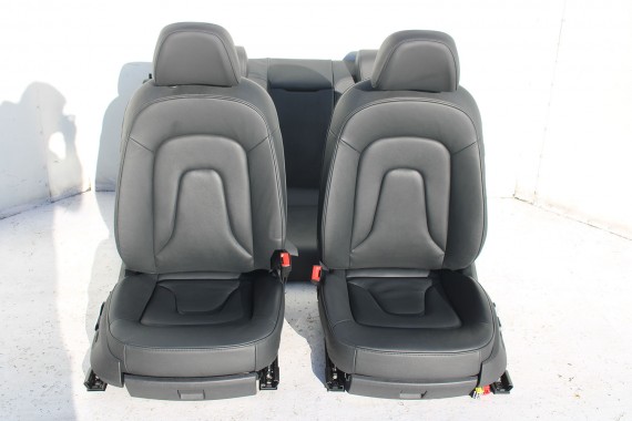 AUDI A5 SPORTBACK FOTELE SIEDZENIA KOMPLET FOTELI 8T FL LIFT N5W Leder Milano fotel siedzenie tapicerka kanapa SKÓRA 8T8 FACE