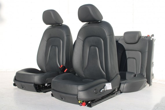 AUDI A5 SPORTBACK FOTELE SIEDZENIA KOMPLET FOTELI 8T FL LIFT N5W Leder Milano fotel siedzenie tapicerka kanapa SKÓRA 8T8 FACE