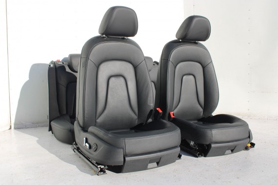 AUDI A5 SPORTBACK FOTELE SIEDZENIA KOMPLET FOTELI 8T FL LIFT N5W Leder Milano fotel siedzenie tapicerka kanapa SKÓRA 8T8 FACE