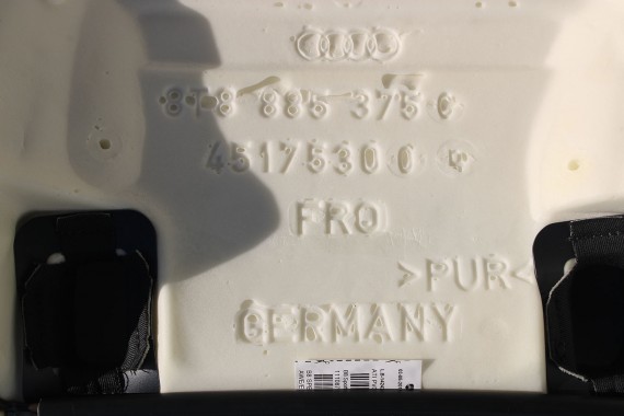 AUDI A5 SPORTBACK FOTELE SIEDZENIA KOMPLET FOTELI 8T FL LIFT N5W Leder Milano fotel siedzenie tapicerka kanapa SKÓRA 8T8 FACE