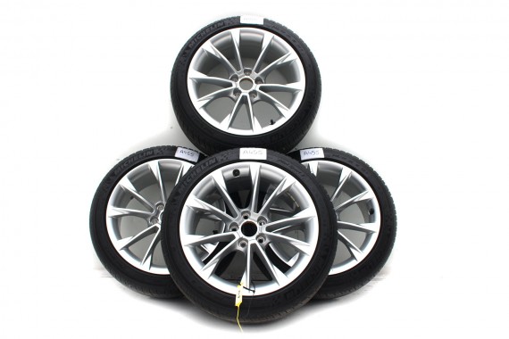 AUDI A4 A5 FELGI 18 cali OPONY KOŁA felga 8T0601025CA 8.5J*18H2 ET29 opona Michelin Pilot Sport 37 245/40/18 93Y lato 8T0601025