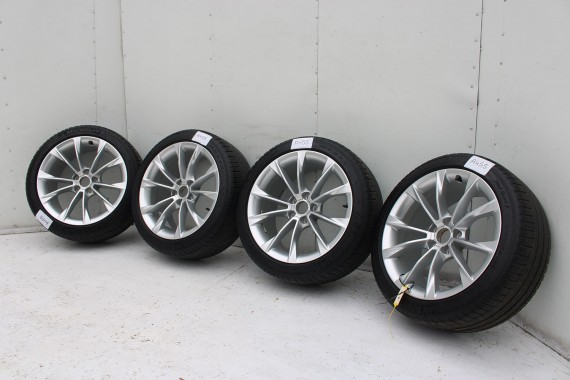 AUDI A4 A5 FELGI 18 cali OPONY KOŁA felga 8T0601025CA 8.5J*18H2 ET29 opona Michelin Pilot Sport 37 245/40/18 93Y lato 8T0601025