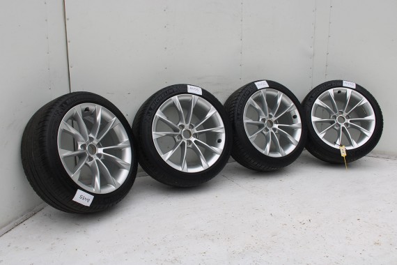 AUDI A4 A5 FELGI 18 cali OPONY KOŁA felga 8T0601025CA 8.5J*18H2 ET29 opona Michelin Pilot Sport 37 245/40/18 93Y lato 8T0601025