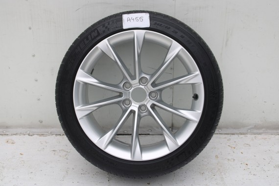 AUDI A4 A5 FELGI 18 cali OPONY KOŁA felga 8T0601025CA 8.5J*18H2 ET29 opona Michelin Pilot Sport 37 245/40/18 93Y lato 8T0601025