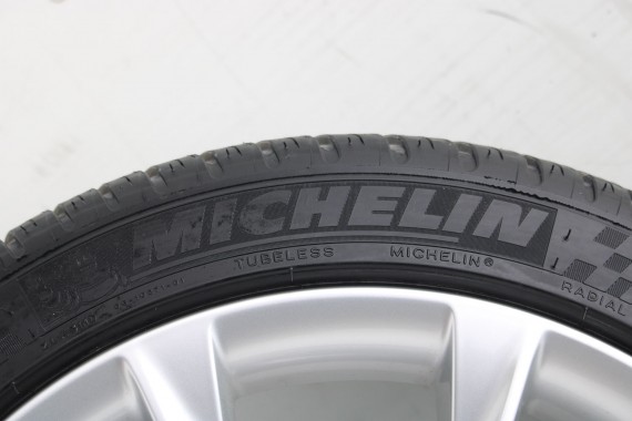 AUDI A4 A5 FELGI 18 cali OPONY KOŁA felga 8T0601025CA 8.5J*18H2 ET29 opona Michelin Pilot Sport 37 245/40/18 93Y lato 8T0601025