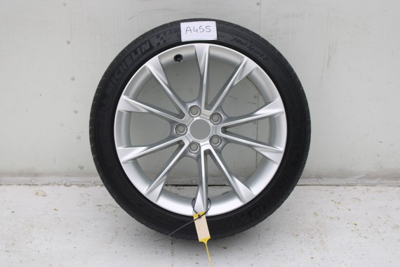 AUDI A4 A5 FELGI 18 cali OPONY KOŁA felga 8T0601025CA 8.5J*18H2 ET29 opona Michelin Pilot Sport 37 245/40/18 93Y lato 8T0601025