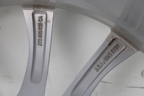 AUDI A4 A5 FELGI 18 cali OPONY KOŁA felga 8T0601025CA 8.5J*18H2 ET29 opona Michelin Pilot Sport 37 245/40/18 93Y lato 8T0601025