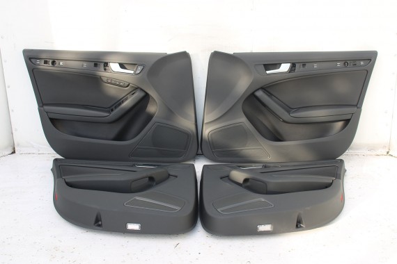 AUDI A5 SPORTBACK FOTELE SIEDZENIA KOMPLET FOTELI 8T FL LIFT N5W Leder Milano fotel siedzenie tapicerka kanapa SKÓRA 8T8 FACE