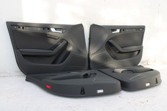 AUDI A5 SPORTBACK FOTELE SIEDZENIA KOMPLET FOTELI 8T FL LIFT N5W Leder Milano fotel siedzenie tapicerka kanapa SKÓRA 8T8 FACE