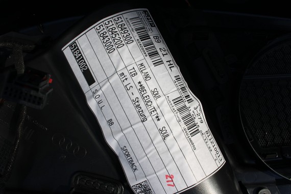 AUDI A5 SPORTBACK FOTELE SIEDZENIA KOMPLET FOTELI 8T FL LIFT N5W Leder Milano fotel siedzenie tapicerka kanapa SKÓRA 8T8 FACE