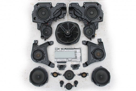 AUDI A8 4N D5 GŁOŚNIKI WZMACNIACZ BANG&Olufsen 4N0035223C Głośnik subwoofer Premium Sound system z dźwiękiem 3D 4N0035223