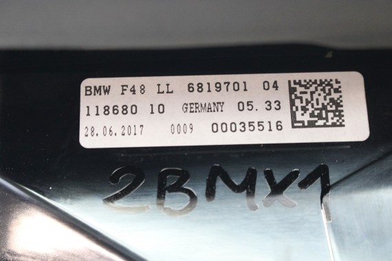BMW X1 F48 PROJEKTOR HEAD UP DISPLAY 6819701 HeadUp RZUTNIK HUD EUROPA MULTIFUNKTIONSDISPLAY DISPLAY 62306819701