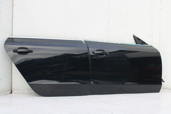 AUDI A5 SPORTBACK DRZWI PRAWE PRZÓD + TYŁ STRONA PRAWA przednie + tylne 2 sztuki 8T 8T8 0E0E 	LY9T Czarny 8T8831052 8T8833052