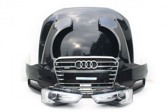 AUDI A5 LIFT PRZÓD 8T LY9T maska błotniki zderzak pas przedni wzmocnienie błotnik lampy Xenon Led 0E0E FL 8T0941005C 8T0941006C