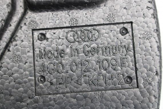 AUDI A6 4G C7 STYROPIAN PODŁOGA BAGAŻNIKA 4G0012109F tapicerka wykończenie 4G0 012 109 wnęka pianka wkład 4G0012109F 4G0012109F