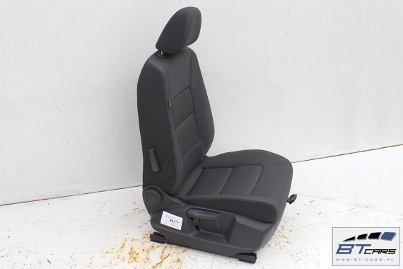 VW GOLF 7 SPORTSVAN FOTELE KOMPLET FOTELI siedzeń siedzenia fotel tapicerka 510 welur kolor antracyt