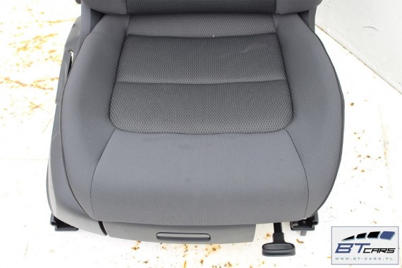 VW GOLF 7 SPORTSVAN FOTELE KOMPLET FOTELI siedzeń siedzenia fotel tapicerka 510 welur kolor antracyt