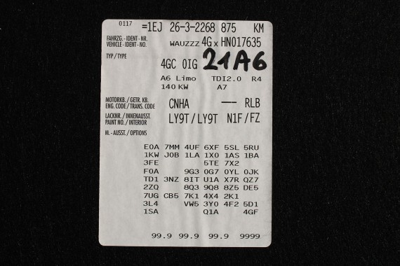 AUDI A6 SEDAN BOCZEK DYWAN BOCZKI BAGAŻNIKA 4G5863887D 4G5863888D 4G5863471C 4G5863463D boczki bagażnik 4G C7 44H soul czerń