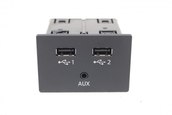 AUDI A6 PORT USB PRZYŁĄCZE 81A035736 81A 035 736 gniazdo USB AUX  4G C7 A7 4G8 A8 D4 4H gniazda złącza złącze 2*USB