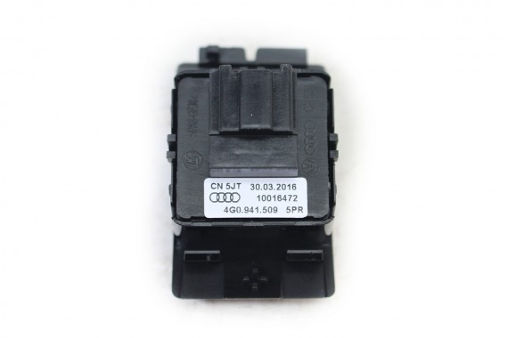 AUDI A6 A7 PRZYCISK ŚWIATEŁ AWARYJNYCH 4G0941509 4G0 941 509 5PR czarny soul 4G C7 Przełącznik systemu ostrzegawczego 4G0941509